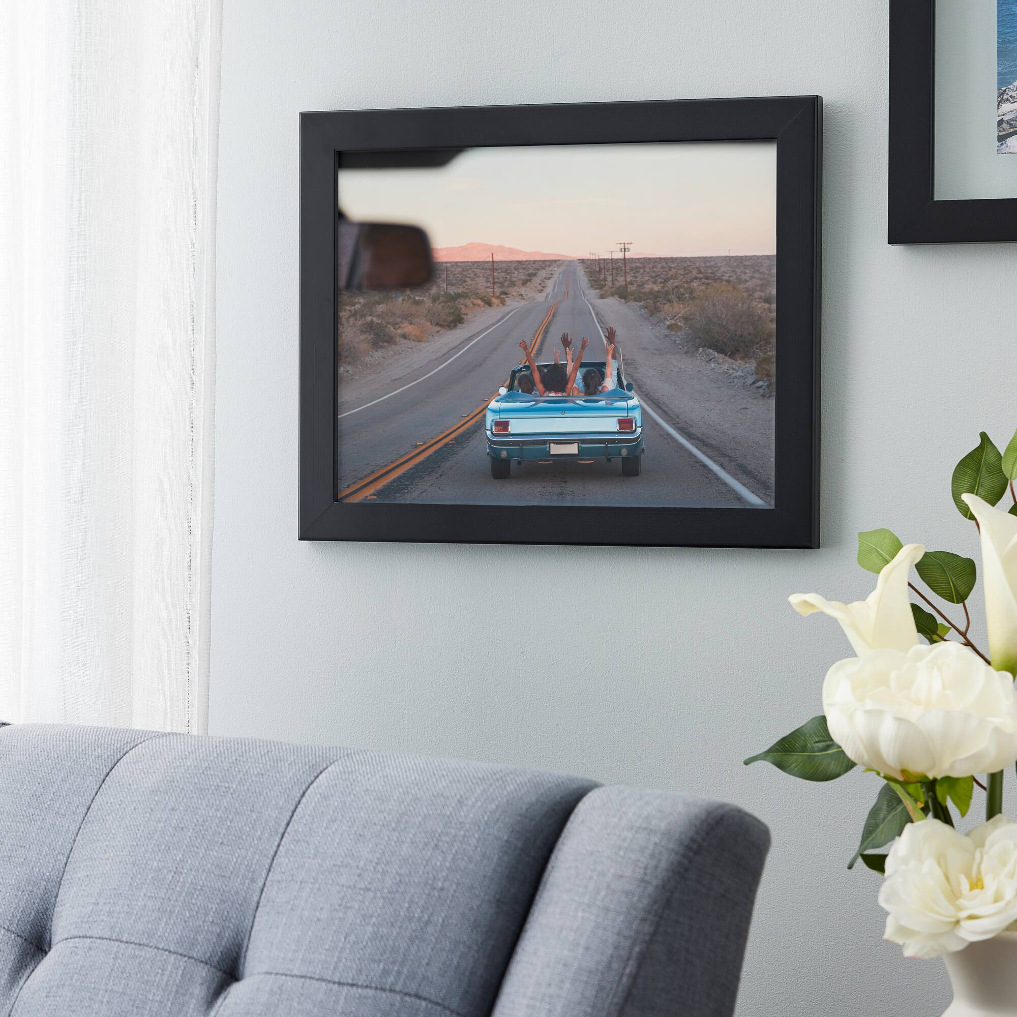 12 Pack: Black Flat Frame